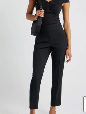Icon High Waist Ankle Cigarette Pants
